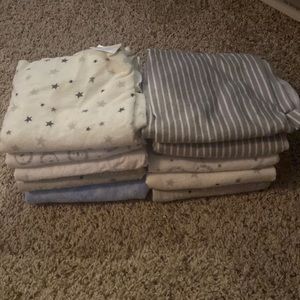 Bundle of 10 Receiving Blankets